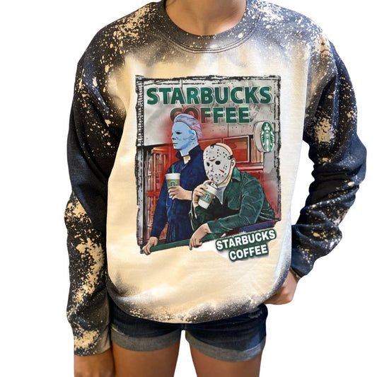 Michael Myer's Jason Voorhees Starbucks Coffee Sweatshirt 